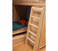 Чудове ліжко-гірка в комплекті зі сходами і шафою для одягу. Дане ліжко значно з. . фото 4