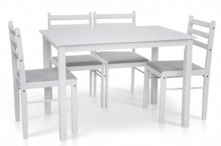 У комплект входить 1 не розкладний стіл і 4 стільці. Продаж лише комплектами.
Ро. . фото 3