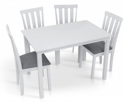 У комплект входить 1 не розкладний стіл і 4 стільці. Продаж лише комплектами.
Ро. . фото 4