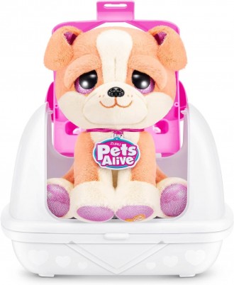 Интерактивная игрушка Pets Alive Pet Shop Surprise Повторюшка сплюшка Бульдог 
 . . фото 4
