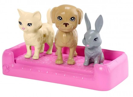 Игровой набор кукла Барби Уход за животными "Купай и играй" Barbie Play Wash
 
Э. . фото 8