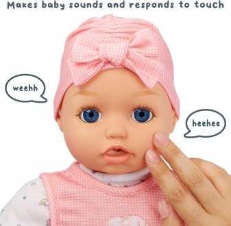 Лялька Бейбі Борн Аннабель — Блакитні очі
 
 Лялька BABY Born My Real Baby — чар. . фото 4