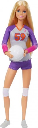 Лялька Барбі Волейболістка Безмежні Рухи Barbie
 
Ця лялька Барбі, чемпіонка з в. . фото 7