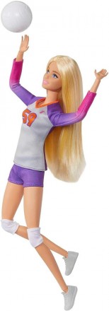 Лялька Барбі Волейболістка Безмежні Рухи Barbie
 
Ця лялька Барбі, чемпіонка з в. . фото 4