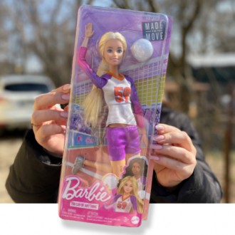 Лялька Барбі Волейболістка Безмежні Рухи Barbie
 
Ця лялька Барбі, чемпіонка з в. . фото 2
