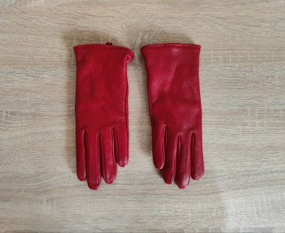 В продажу ОРИГІНАЛЬНІ червоні жіночі шкіряні рукавички Charter Club. Прислали рі. . фото 6