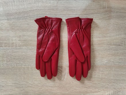 В продажу ОРИГІНАЛЬНІ червоні жіночі шкіряні рукавички Charter Club. Прислали рі. . фото 5