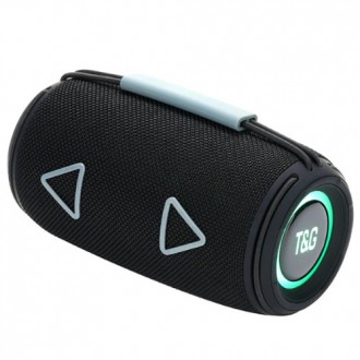  Bluetooth-колонка TG657, c функцией speakerphone, радио, black. . фото 2