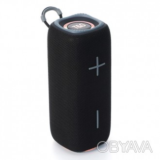  Bluetooth-колонка TG654 з RGB ПІДСВІТКОЮ, speakerphone, радіо, black. . фото 1