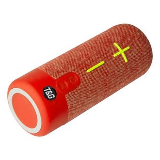  Bluetooth-колонка TG619, з функцією speakerphone, радіо, red. . фото 4