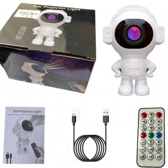  Звездный 3D проектор MGY-144 Astronaut, Bluetooth, Speaker, Night Light. . фото 4