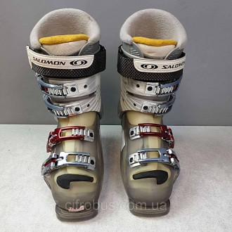 Лижні черевики Salomon Rush 8 — жіночі — Завдяки асиметричній технології пом'якш. . фото 4