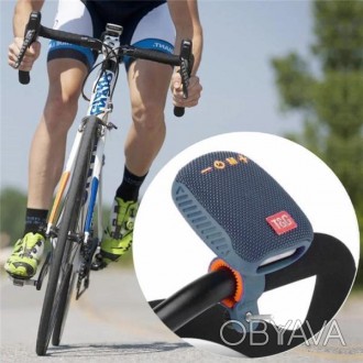 Беспроводной Bluetooth-динамик для велосипеда TG392, IPX5, blue с радио и speake. . фото 1
