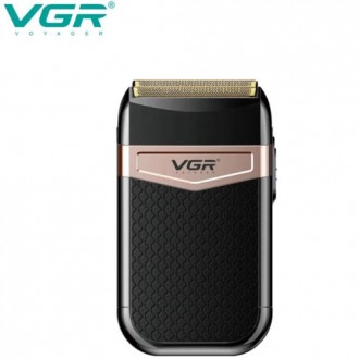 Электробритва VGR V-331 шейвер для сухого и влажного бритья, Waterproof, дополни. . фото 7
