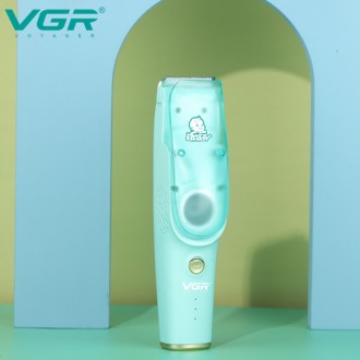 Машинка (триммер) для стрижки детей VGR Baby V-151, 3 насадки, беспроводная, IPX. . фото 5