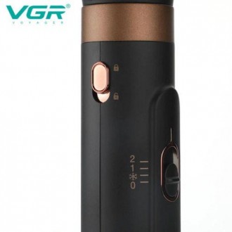Фен стайлер для укладки и завивки волос VGR V-491 6 в 1, Professional, 1000 Вт. . фото 7