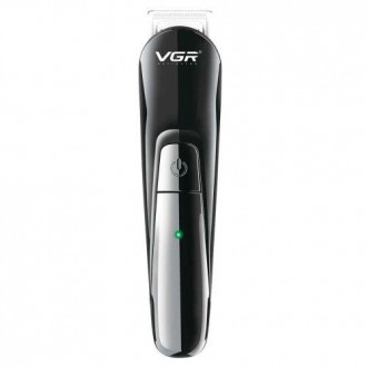 Мужской набор VGR V-012 6 в 1 для ухода за волосами, бородой, триммер для носа, . . фото 5