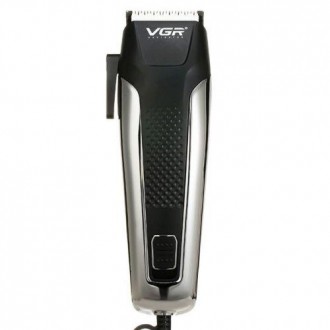 Машинка (триммер) для стрижки волос и бороды VGR V-120, Professional, 8 насадок. . фото 4