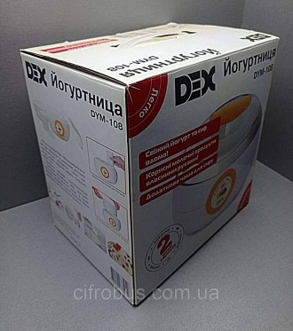 Йогуртницы Б/У Dex DYM-108. . фото 4 Йогуртниця з механічним керуванням, пластиковий корпус, матеріал баночок: пласти. . фото 4