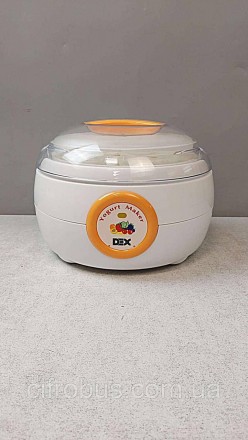 Йогуртницы Б/У Dex DYM-108. . фото 10 Йогуртниця з механічним керуванням, пластиковий корпус, матеріал баночок: пласти. . фото 10