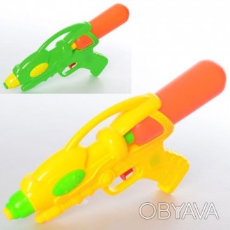 Дитяча іграшка водяний пістолет MR 0291 розмір середній, 2 кольори, кул., 26-14-. . фото 1