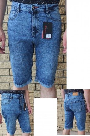 Бриджи мужские джинсовые стрейчевые RELUCKY, Турция, 95% коттон, 5% спандекс.
Пр. . фото 2
