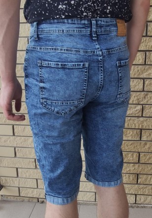 Бриджи мужские джинсовые стрейчевые RELUCKY, Турция, 95% коттон, 5% спандекс.
Пр. . фото 7