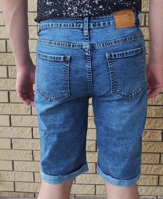 Бриджи мужские джинсовые стрейчевые RELUCKY, Турция, 95% коттон, 5% спандекс.
Пр. . фото 4