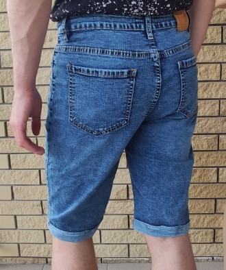 Бриджи мужские джинсовые стрейчевые RELUCKY, Турция, 95% коттон, 5% спандекс.
Пр. . фото 5