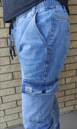 Джоггеры, джинсы на резинке стрейчевые мужские высокого качества NN.
Состав 98% . . фото 8