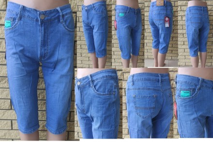 Бриджи мужские джинсовые стрейчевые, есть большие размеры VINDASION, Турция, 98%. . фото 5