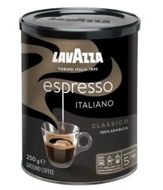 Кава мелена Lavazza Espresso Italiano Ж/Б 250г. Ужгород. фото 1 Кава мелена Lavazza Espresso Italiano Ж/Б 250г. Ужгород. фото 1
