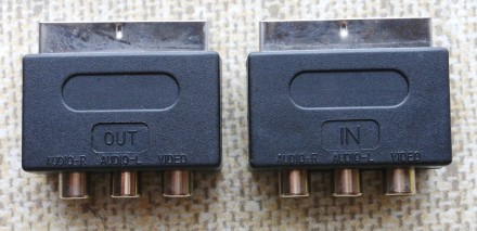 Продам переходник Scart - 3 RCA для телевизора, ТВ приставки или другой техники.. . фото 3