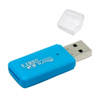 USB 2.0 MicroSD TF T-Flash кардридер. Краматорск. фото 1 USB 2.0 MicroSD TF T-Flash кардридер. Краматорск. фото 1