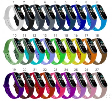 Ремешки для смарт-часов mi band 6. Краматорськ. фото 1 Ремешки для смарт-часов mi band 6. Краматорськ. фото 1