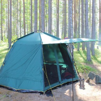 Туристическая шатер-палатка Tramps Bungalow Lux.
Удобный универсальный шатер для. . фото 7