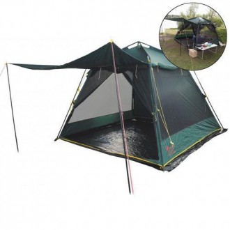 Туристическая шатер-палатка Tramps Bungalow Lux.
Удобный универсальный шатер для. . фото 2