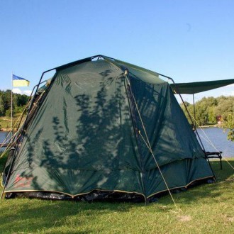Туристическая шатер-палатка Tramps Bungalow Lux.
Удобный универсальный шатер для. . фото 5