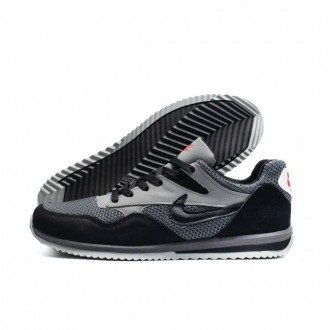 Літні кросівки сітка Nike black                                                 . . фото 2