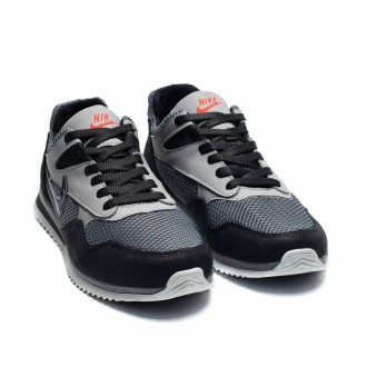 Літні кросівки сітка Nike black                                                 . . фото 3