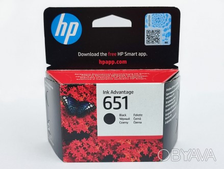Картридж HP 651 Black, Deskjet 5575, Officejet 202 / C2P10AE
