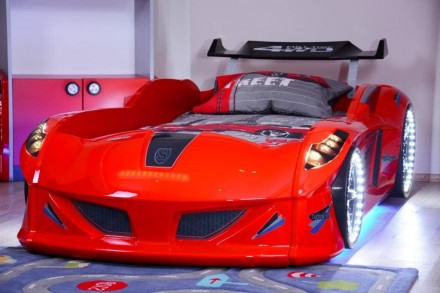 Детская кровать машина с подсветкой Ягуар Speedy boy, красная Турция. Кривой Рог. фото 1 Детская кровать машина с подсветкой Ягуар Speedy boy, красная Турция. Кривой Рог. фото 1