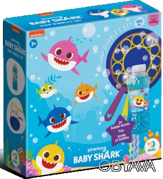 Короткий опис:
Набір мильних бульбашок Baby Shark 450 мл
Додатковий опис:
Набір . . фото 1