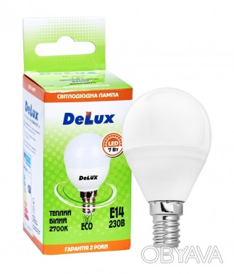 Лампа светодиодная DELUX BL50P 7Вт 2700K 220В E14