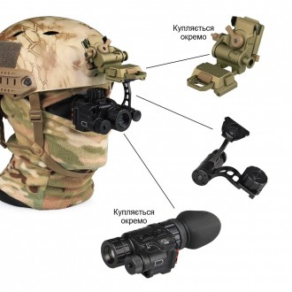 Адаптер переходник для крепления прибора ночного видения NVM-14 на держатель L4G. . фото 7