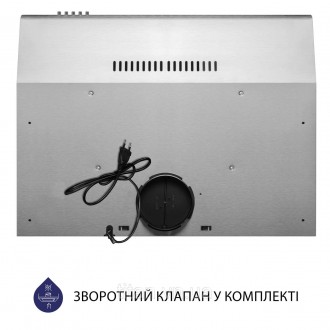 Витяжка Minola HPL 612 I (плоска). . фото 8 Плоскакухонна витяжка Minola HPL 612 I обладнана одним двигуном потужністю 80 Вт. . фото 8
