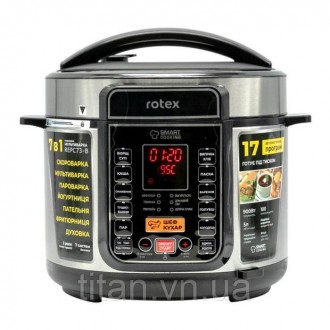 Мультиварка-скороварка Rotex REPC73-B. Вінниця. фото 1 Мультиварка-скороварка Rotex REPC73-B. Вінниця. фото 1