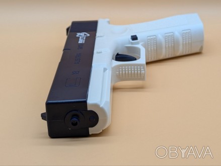 Водний пістолет електричний акумуляторний Water Gun Glock синій, іграшковий водн. . фото 1