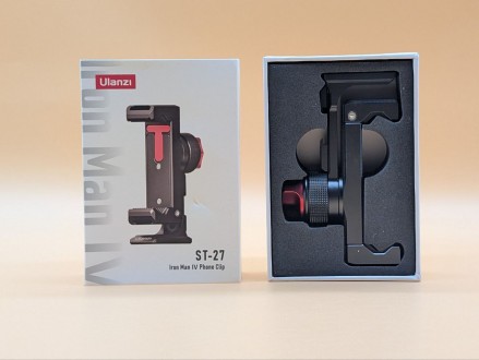 Тримач для смартфона металевий 2x холодний черевик Ulanzi ST-27.. Івано-Франківськ. фото 1 Тримач для смартфона металевий 2x холодний черевик Ulanzi ST-27.. Івано-Франківськ. фото 1