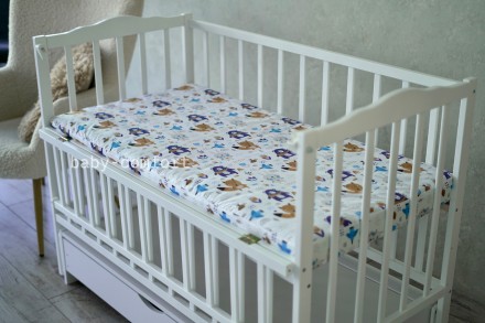 Матрас детский Baby Comfort Соня №8 (120*60*8 см) Мишки (мальчик). Одесса. фото 1 Матрас детский Baby Comfort Соня №8 (120*60*8 см) Мишки (мальчик). Одесса. фото 1